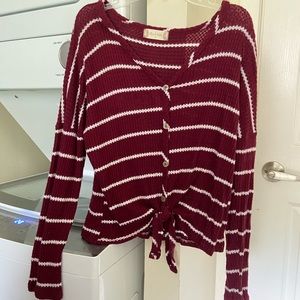 Long sleeve Striped Top!